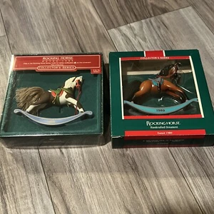 Caballo mecedor Hallmark 1985 y 1989 serie B11 - Imagen 1 de 4