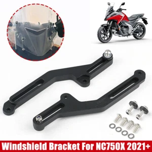 Paar Motorrad Windschutzscheibenhalterung Einsteller Für Honda NC750X 2021+ - Picture 1 of 9