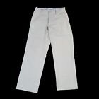 Footjoy Men's Khaki Flat Front Polyester Blend Golf Pants Size 32X32 GUC