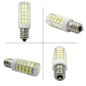 10pcs E12 Candelabra LED bulb C7 5W 12V 64-2835 SMD Ceramics Lights White / Warm - Picture 1 of 4