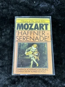 Library of The Great Arts: Mozart Haffner Serenade - Tested Cassette MCR 23502C - Picture 1 of 3