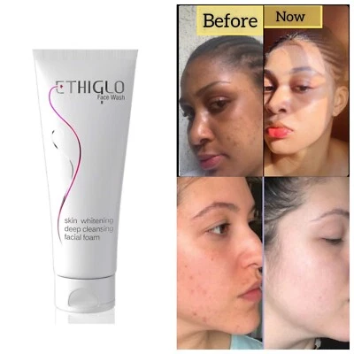 Ethiglo Skin whitening Face Wash 70ml cleansing, whitening with deep cleansing