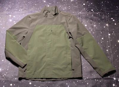 J. Chaqueta técnica Crew Performance cremallera completa Forrest verde/gris - mediana para hombre Foto 1 de 4