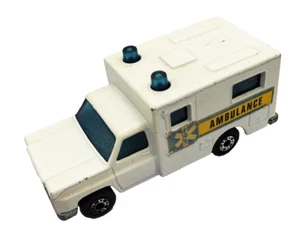 1977 Matchbox Diecast 1:64 Lesney Superfast Ambulance #41 weiß Made in England - Bild 1 von 8
