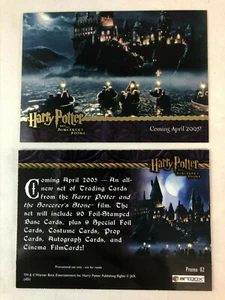 BILLIGE PROMO-KARTE: HARRY POTTER & THE SORCERER'S STONE (Artbox 2005) Promo 02 - Bild 1 von 2