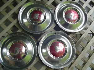 1954 MERCURY MONTEREY SUN VALLEY HUBCAPS GRAND MARQUIS MONTCLAIR WHEEL COVERS - Picture 1 of 11