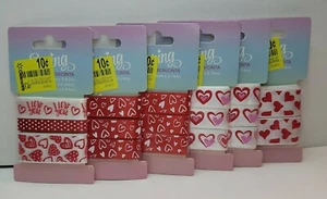 Lote de 6 Cinta de Primavera Walmart Cinta Temática de San Valentín 4 Diseños Diferentes  - Imagen 1 de 10