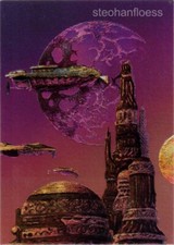 1994 FPG Joe Jusko Edgar Rice Burroughs Metallic Storm MS2 Barsoomian Airships