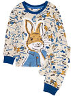 Peter Rabbit Pyjamas Baby Kids Costume Fluffy T-Shirt & Bottoms PJs