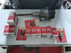 Mallory Dual Point Distributor With Spare Parts Fits Corvair - Picture 1 of 11