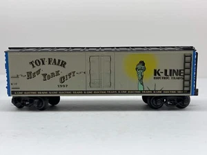 K-Line Reefer Freight Box Car K-1997TF Toy Fair New York City 1997 O - Picture 1 of 7