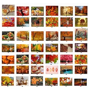 30 Personalized Address Labels Fall Autumn (F2) - Picture 1 of 3