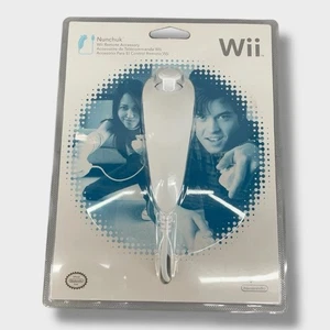 Nintendo Wii Nunchuk Controller Remote OEM - White - Brand New Sealed - Picture 1 of 8