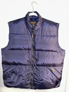 Woolrich Down Navy Puffer Vest Sz Men's Medium - Picture 1 of 6