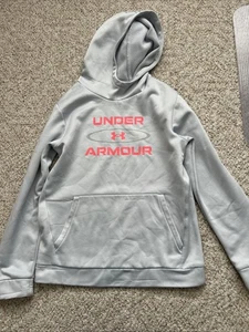 Under ARMOUR Boys Sweatshirt Size L Has Some Snags See Pics - Picture 1 of 6