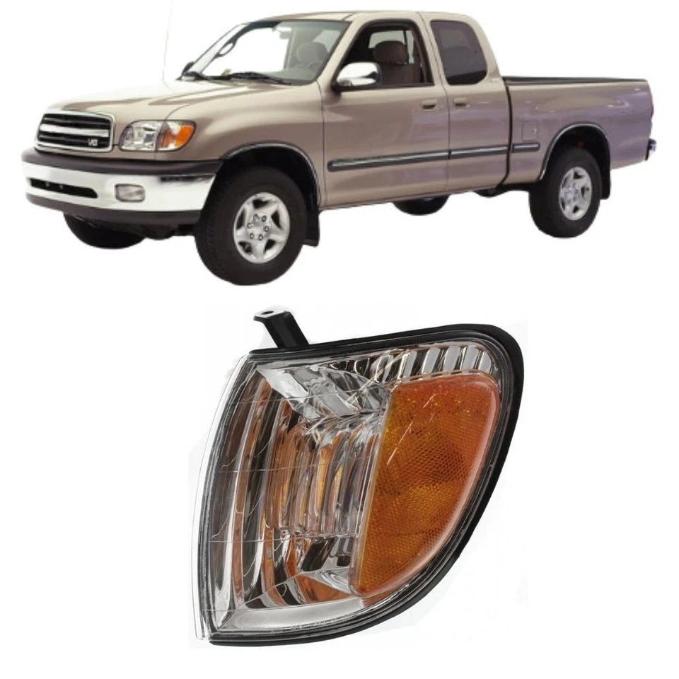 Luz de señal de giro/marcador lateral lado del conductor para Toyota Tundra 2000-2004 Foto 1 de 4