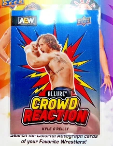 Kyle O'Reilly 2024 Upper Deck All Elite Wrestling Allure Crowd Reaction Insert - Bild 1 von 1