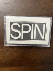 SPIN December 1991 Sampler Promo Cassette w/Nirvana, REM, Pixies & More-Sealed - Picture 1 of 4