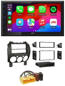 JVC Bluetooth USB MP3 2DIN DAB Autoradio für Mazda 2 (ab 2007) - Bild 1 von 9