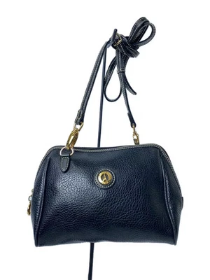 Bolso de hombro La Tour Eiffel de cuero negro Foto 1 de 4