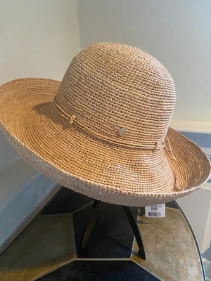 HELEN KAMINSKI PROVENCE 12 RAFFIA HAT NATURAL NEW/TAG - Image 1 of 4
