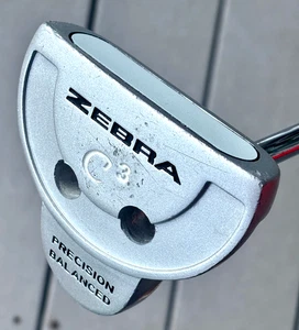 RAM ZEBRA C3 3-BALL PRECISION-BALANCED MALLET PUTTER Stepped Steel Shaft RH 34" - Picture 1 of 21