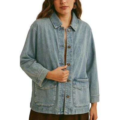 Me от Jennie Garth Дилан большого размера джинсовая куртка женщин 5 X утилиты сарая новый с Ярлыками - Изображение 1 из 4