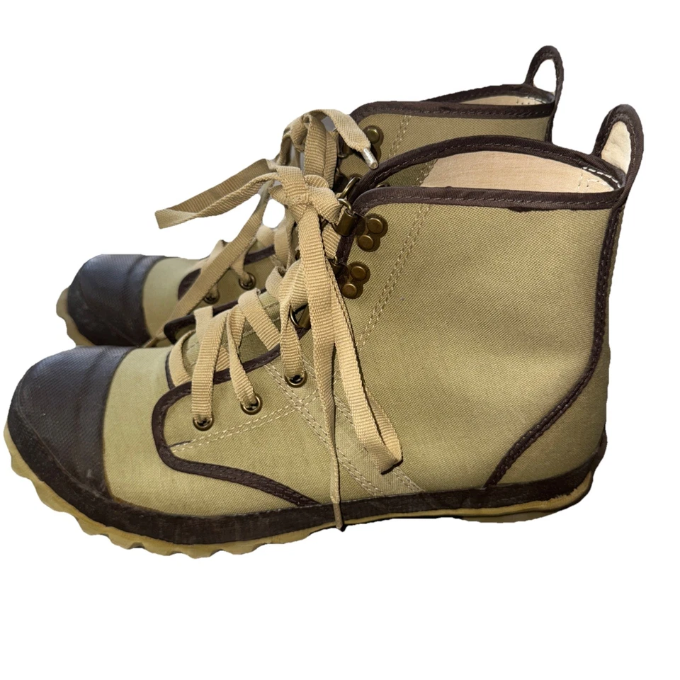 Zapatos de vadeo Hodgman Lakestream ruedas para hombre talla 9 pesca con mosca caña de acero tostado Foto 1 de 4