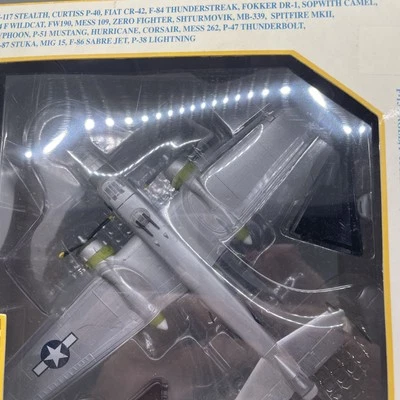 NIB Model Power Postage Stamp Planes 5403 B-25J Bottoms-Up II Diecast W/ Stand - Image 1 of 4