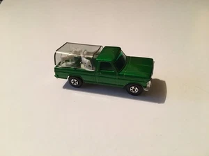 VINTAGE MATCHBOX SUPERFAST LESNEY NO. 50 GREEN FORD KENNEL TRUCK - Picture 1 of 13
