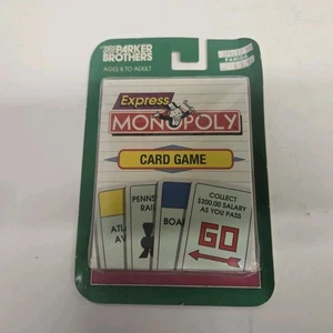 Vintage 1993 Parker Brothers Express Monopoly Card Game, New Sealed - Picture 1 of 4