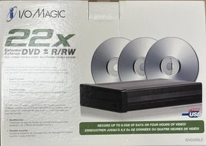 Brand New I/O Magic 22x Eternal DVD +/- R/RW Double Layer Dual Format. - Picture 1 of 1