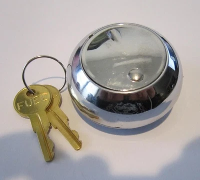 57-58-59-60-61-62-63-64-65 CHRYSLER-PLYMOUTH-DODGE-DESOTO TAPA DE GAS DE BLOQUEO NOS Foto 1 de 4