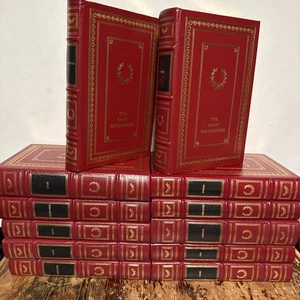 THE GREAT PHILOSOPHERS COMPLETE 12 VOL SET - Easton Press - - Picture 1 of 17
