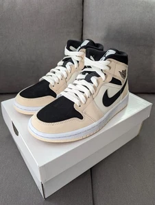 Jordan 1 Mid Barely Orange Guava Ice Women's EU 37.5 US W6.5  UK 4  NEU / NEW 🆕 - Bild 1 von 13