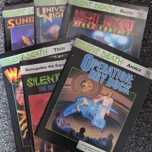 Silent Death Game Races x 6,Iron Crown Enterprises ICE - Bild 1 von 7