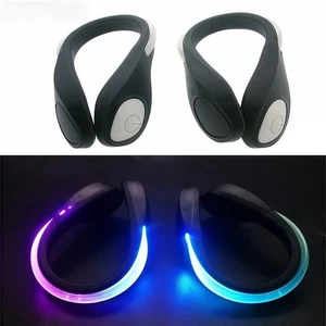 Outdoor running reflective shoe clip lights-1 pair-Free storage bag-2light model - Picture 1 of 9