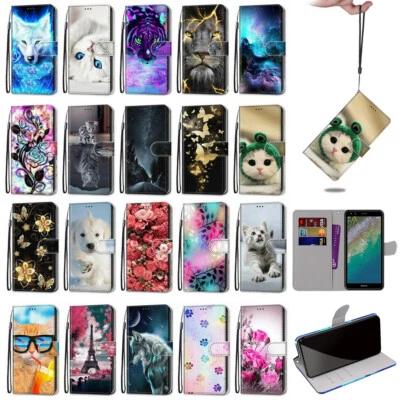 Case For Nokia G10 G20 6.3 C01 Plus Pattern PU Leather Flip Stand Wallet Cover - Image 1 of 4