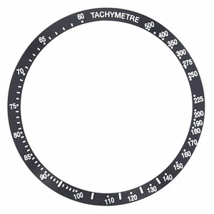 BEZEL INSERT FOR OMEGA SPEEDMASTER TACHYMETRE 3513,3513.50 1151 3513.53 -1152 - Picture 1 of 2