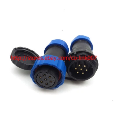 SD20 7Pin Waterproof Connector, 10A 250V High Voltage Automotive Plug Socket - Image 1 of 4