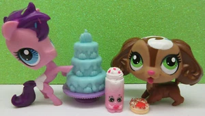 LITTLEST PET SHOP #3289 3290 SWEET SPRINKLE SPANIEL DOG & HORSE SET ACCESSORIES - Picture 1 of 7