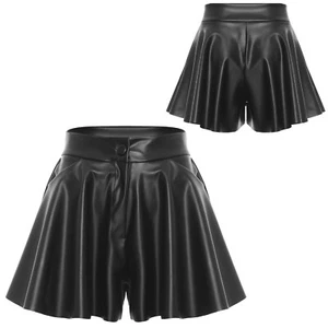 Womens Shorts Parties Skort High Waist Short Pants Holiday Casual Pockets Hot - Picture 1 of 20