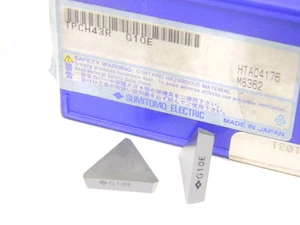 (10 piezas) Insertos de carburo Sumitomo TPCH 43R grado: G10E - Imagen 1 de 4