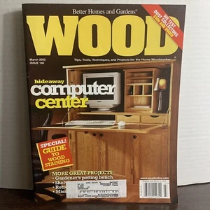 Wood Magazine March 2002 Hideaway Computer Desk Build - Picture 1 of 4