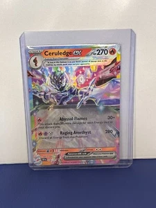 Pokemon:  Ceruledge ex 036/191 Sv08: Surging Sparks Holo - Picture 1 of 2