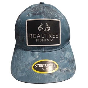 Sombrero de Pesca Realtree Blue Aspect Monterey Talla S/M Outdoorsman Gorra Elástica ¡Nuevo!  - Imagen 1 de 7