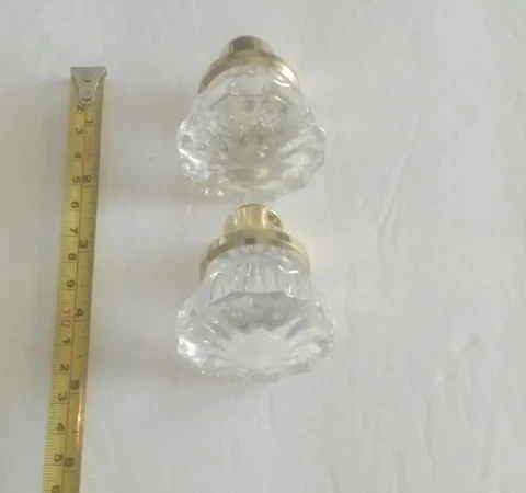 Clear Door Handles Crystal Look Cover