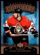 2006-07 Upper Deck Artifacts Alexei Kaigorodov Rookie 276/599 Ottawa Senators