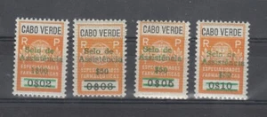 KAP VERDE - 1971 - 4er SET ASSISTENCIA BRIEFMARKEN - Bild 1 von 1