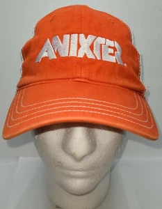 Anixer America Supply Specialist Trucker Hat Orange White Mesh back - Picture 1 of 11